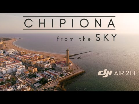 Chipiona Cadiz filmed from the sky | DJI Air2S drone video