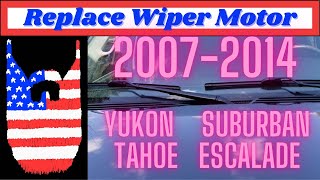 2007-2014 GM SUV Wiper Motor and Transmission