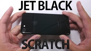 Jet Black iPhone 7 - SCRATCH TEST!
