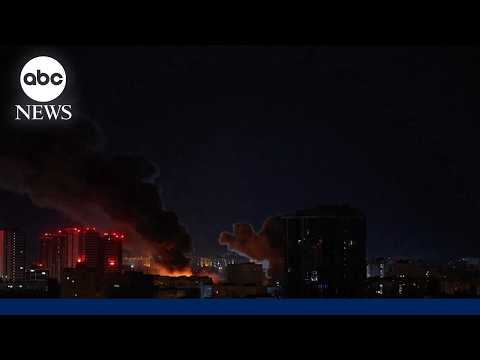 'Complex' Russian attack kills 3 in Kyiv after US peace talks visit, officials say