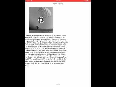 Agent Zig Zag - iBooks Author Walkthrough