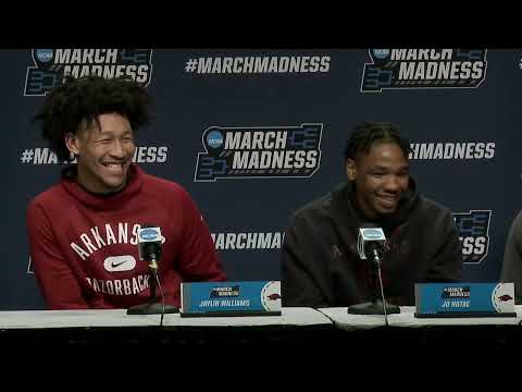 Arkansas First Round pregame press conference - 2022 NCAA tournament