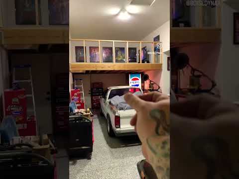 Shop remodel in a snap. #remodel #mancave #shop #garage