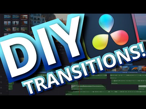 Make YOUR OWN TRANSITIONS for DaVinci Resolve!