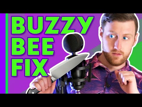 Fix Microphone Buzz: Repair Neat King Bee 2 XLR Studio Mic