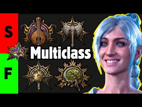 BEST WARLOCK MULTICLASS Tier List in Baldur's Gate 3