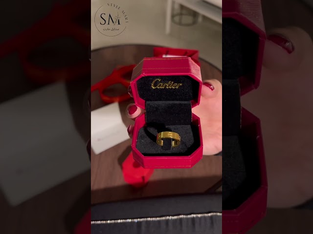 خاتم كارتير Cartier من مجموعة Leve