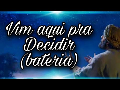 VIM AQUI PRA DECIDIR - ROGÉRIO LUIZ | ANDRÉ BARROSO (COVER - BATERIA)