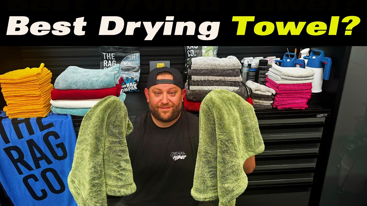 The ULTIMATE Car Drying Towel Guide For 2025