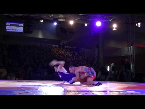 DMM 2012 - 74kg Freestyle - Saba Khubezhty (Nendingen) - Kiril Terziev (Mainz)