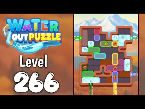 Water Out Puzzle Level 266 Walkthrough