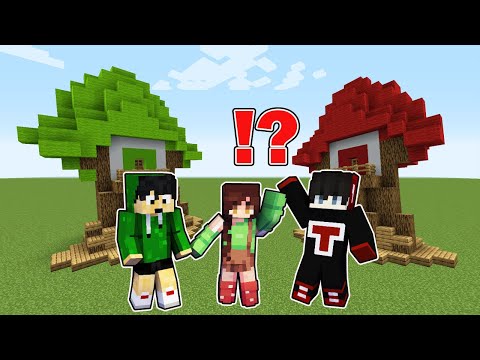 NOOB vs PRO: Modern Tree House BUILD CHALLENGE in Minecraft! 😂 | OMOCITY ( Tagalog )