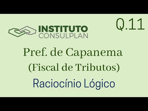 11. Pref. Capanema PA 2020 - Fiscal de Tributos ( Instituto Consulplan)