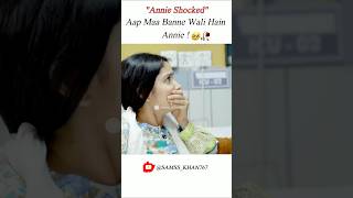 Annie Shocked😱 Aap Pregnant Hai🤣Samss Khan Status🥀#mayiri #annie #shorts #ytshorts #judwaa#ainaasif