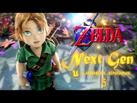 ⭐[4K] Zelda Ocarina of Time Next Gen: Zora's Domain - Unreal Engine 5