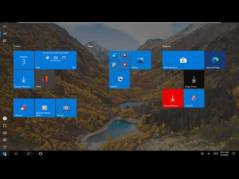 How to Get Back Normal Desktop Tiles in Windows 10