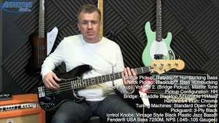 Video thumbnail for Fender Blacktop Precision Bass  Lightweight - Versatile  - Affordable by Andertons Music Co