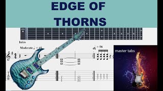 #EDGE OF THORNS#SAVATAGE#|Guitar Tab| TUTORIAL#Mastertabs#BestFreeYoutubeMusic#FREE GUITAR ALL EASY