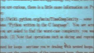 Optional Recitation | MIT 6.00SC Introduction to Computer Science and Programming, Spring 2011
