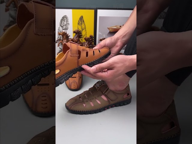 Vídeo relacionado con Zapatos de negocios para hombre Zapatos de cuero negro suela gruesa zapatos de traje pies anchos zapatos de hombre elegantes y hermosos zapatos casuales antideslizantes zapatos de negocios vida