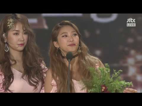 170113 Golden Disc Awards. 씨스타 - 베스트 여자그룹 퍼포먼스상 수상