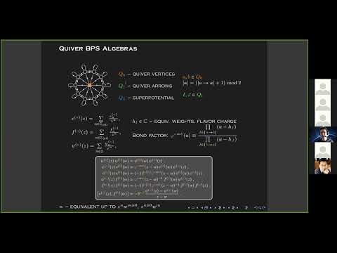 Dmitrii Galakhov - Quiver BPS Algebras