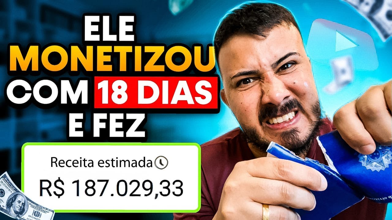 ELE CRIOU UM CANAL DARK E FEZ $187.029,33 EM POUCOS DIAS PRA PROVAR QUE NÃO EXISTE SORTE!!