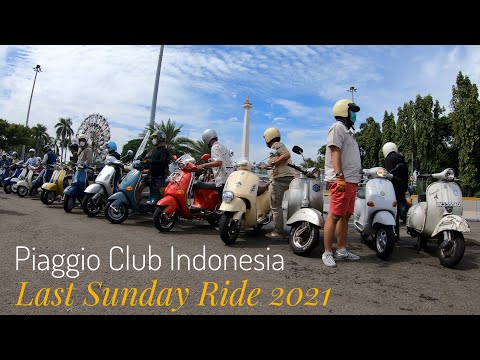 Piaggio Club Indonesia “Last Sunday Ride 2021”