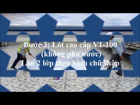  KINGCAT PAINT HƯỚNG DẪN XỬ LÝ CHỐNG THẤM TRÊN SÀN MÁI CÓ LÁT GẠCH MEN