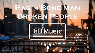 Logic &amp; Rag&#39;n&#39; Bone Man-Broken people (8D) Use Headphones 🎧🎧