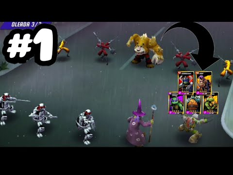 TORTUGAS NINJA LEYENDAS | COMPLETANDO EL CAPÍTULO 4 EN MODO DIFÍCIL  | PARTE # 1