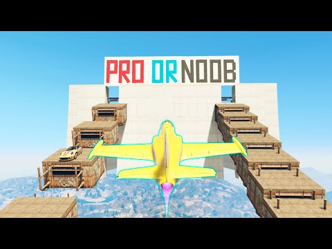 MEGA RAMPA PRO vs NOOB and GTA Online!