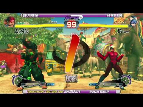 SFO Monthly June 2015 - USF4 - Winners - BlaydonRyu vs Willo