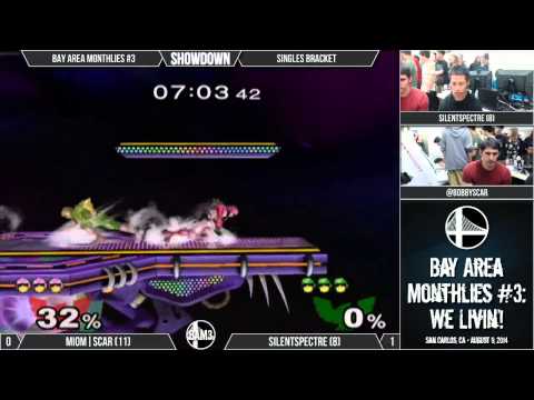 Bay Area Monthlies #3 - Winner Ro16 - MIOM|Scar (C. Falcon) vs SilentSpectre (C. Falon)