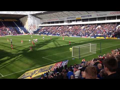 Preston North End 1-1 Nottingham Forest Aidan Mcgeady goal