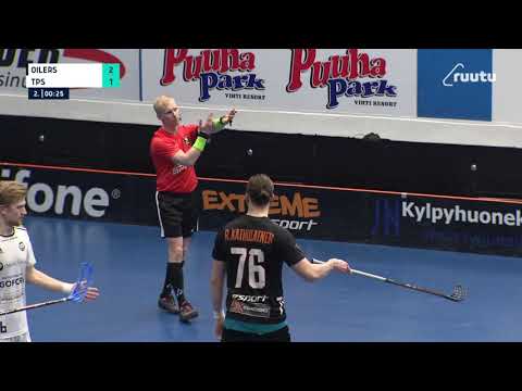 Oilers TPS, 24 3 2021, ottelun 2 jäähy.