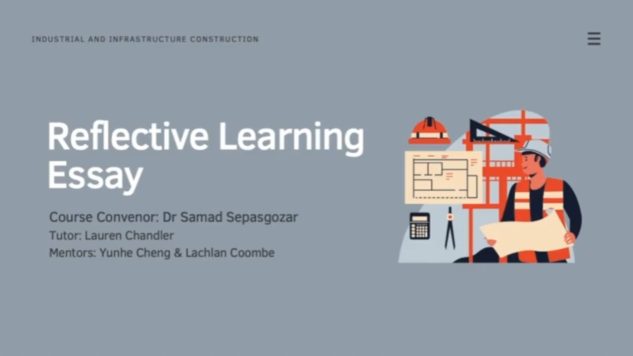 Reflective Learning Essay