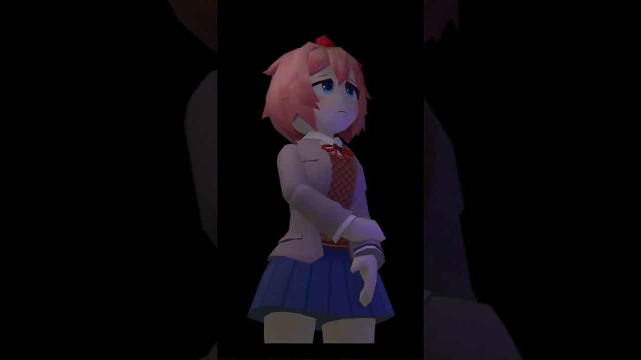 Sayori and Yuri remodel for the upcoming 1.0 update Dimensional Coalescence #ddlc #sayori #ddlcyuri