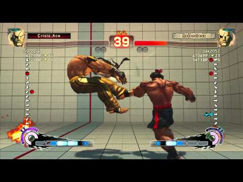 SSF4 AE: AFG (Sagat) vs pak2052 (Sagat) - Ranked Match (720p HD)