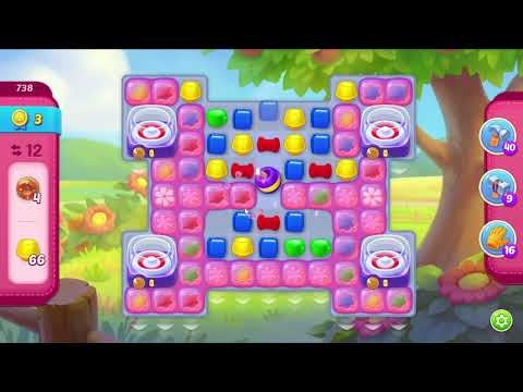 Homescapes 738 Super Hard Level - 14 moves - NO BooSTERS