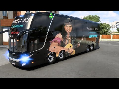HOMENAGEM  A FRANKITO LOPES O INDIO APAIXONADO NO BUS TOP SHOW