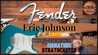 Video thumbnail for Is This The Best Fender Ever? Fender Eric Johnson Signature Stratocaster in Lucerne Aqua Firemist by Matt's GA&P