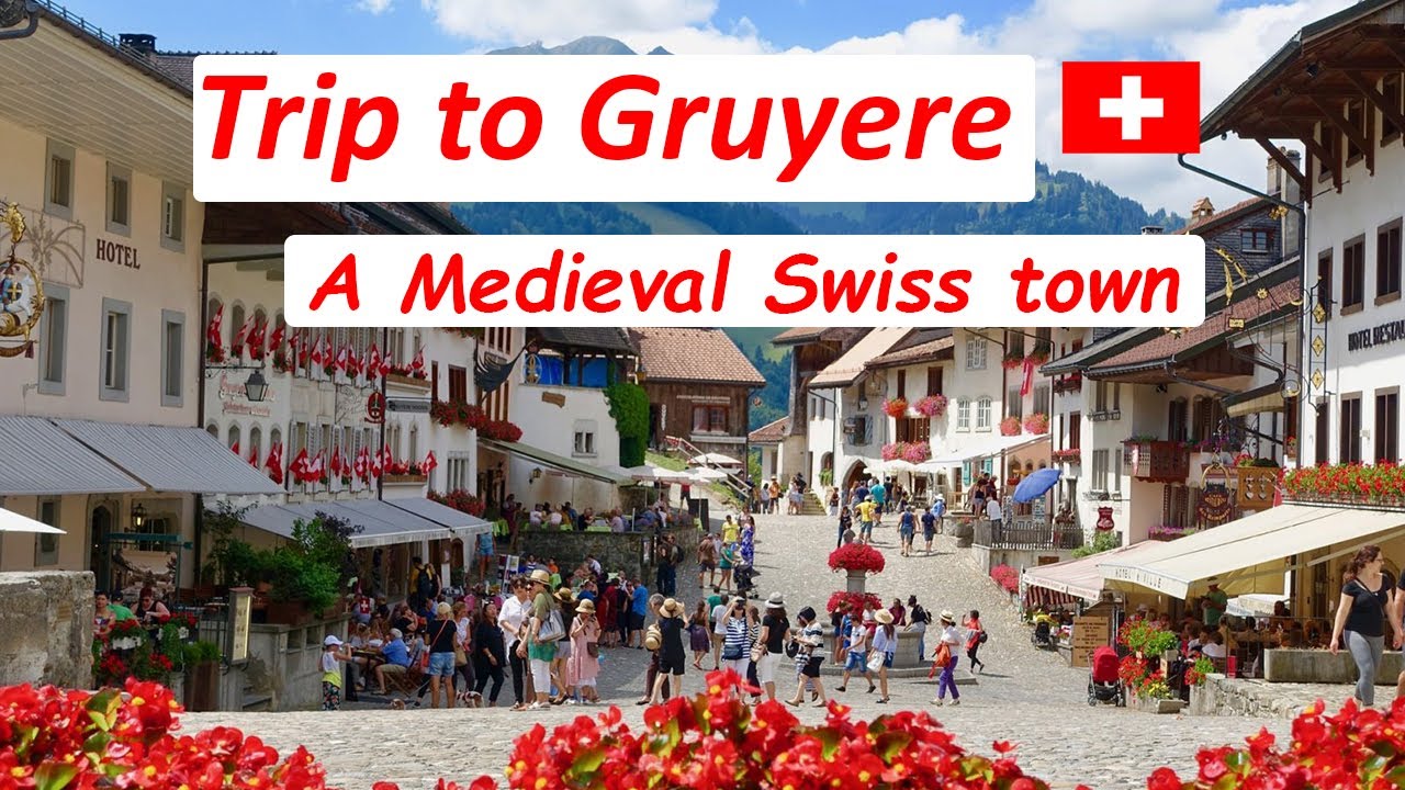 Embark on an immersive walking tour through Gruyeres.