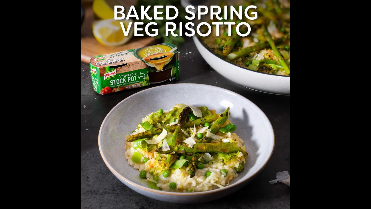 knorr Baked Spring Vegetable Risotto