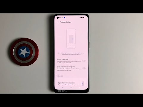 Flexible windows on OPPO Reno7 Android 12