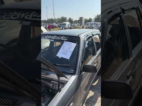 Lineup of used Suzuki Mehran available for sale at PakWheels used car mela Islamabad 2025