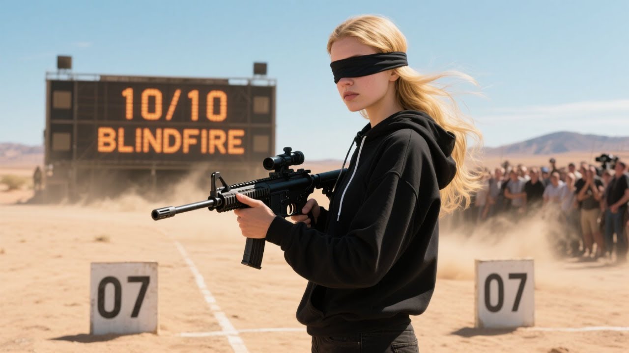 A Simple Woman Was Humiliated at a Sniper Championship, Then Hit 10 Blindfolded Bullseyes
