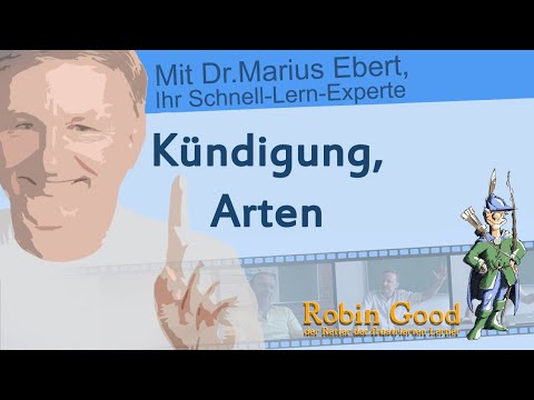 Kündigung, Arten