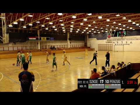 NBII Férfi SZKSE - Pénzügyőr SE 2022.02.15