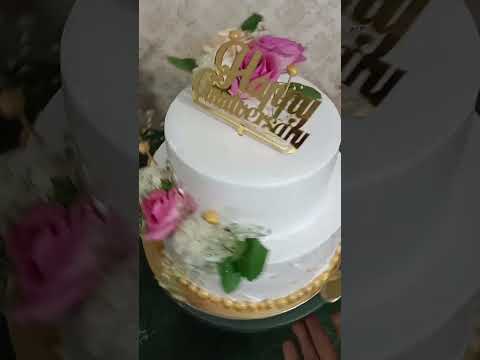 Anniversary cake NIMBLE BAKERY #jaipur #cake #manika